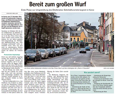 Baubeginn im Bahnhofsviertel in Ettelbruck