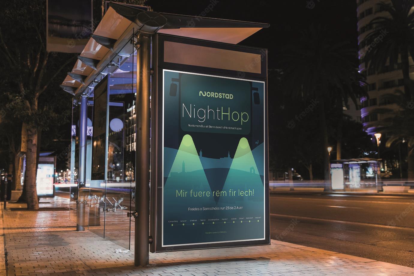 Nighthop - NightHop - gratis Nachtbus der Nordstad
