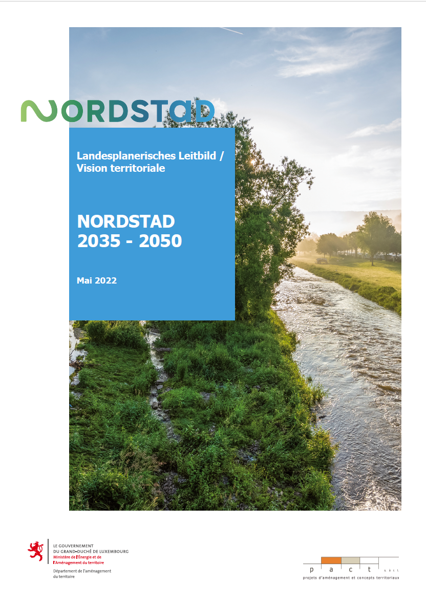 Leitbild Vision 2023 + - Landesplanerisches Leitbild   „Vision Nordstad 2035“