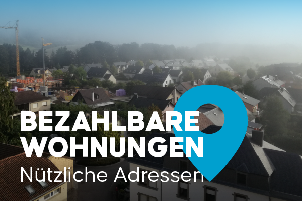 Bezahlbar wohnen - Adressen