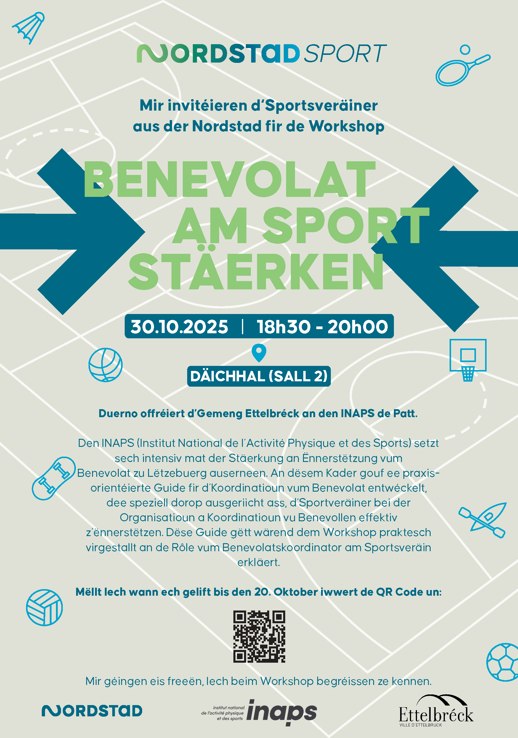 Aluedung - BENEVOLAT AM SPORT STÄERKEN
