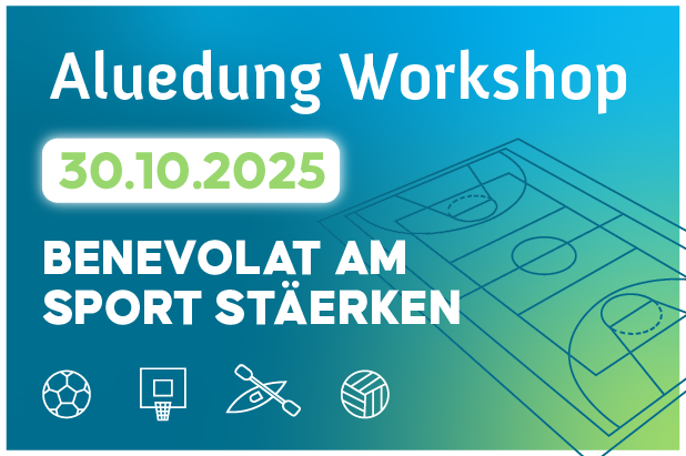 Aluedung - BENEVOLAT AM SPORT STÄERKEN