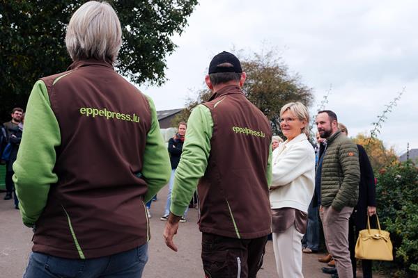 Interregionalen Austausch am Kader vum #Liewensmëttelpunkt