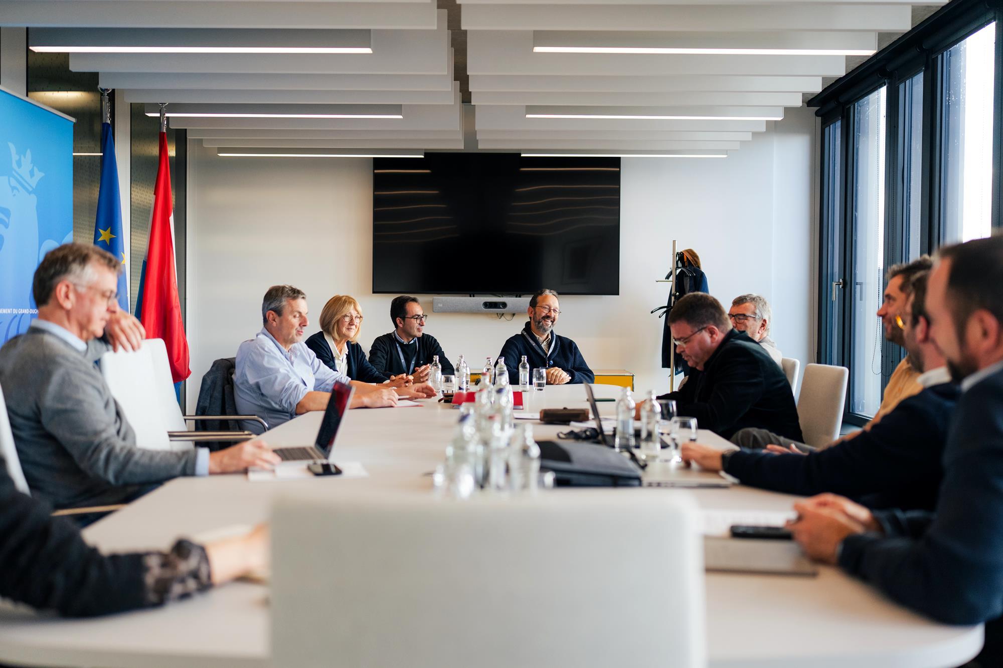 Échange avec Ministre Léon Gloden et la Cellule indépendante de fusions communales