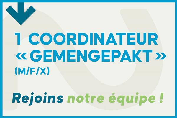 Aufruf zur Bewerbung: 1 KoordinatorIn "Gemengepakt"