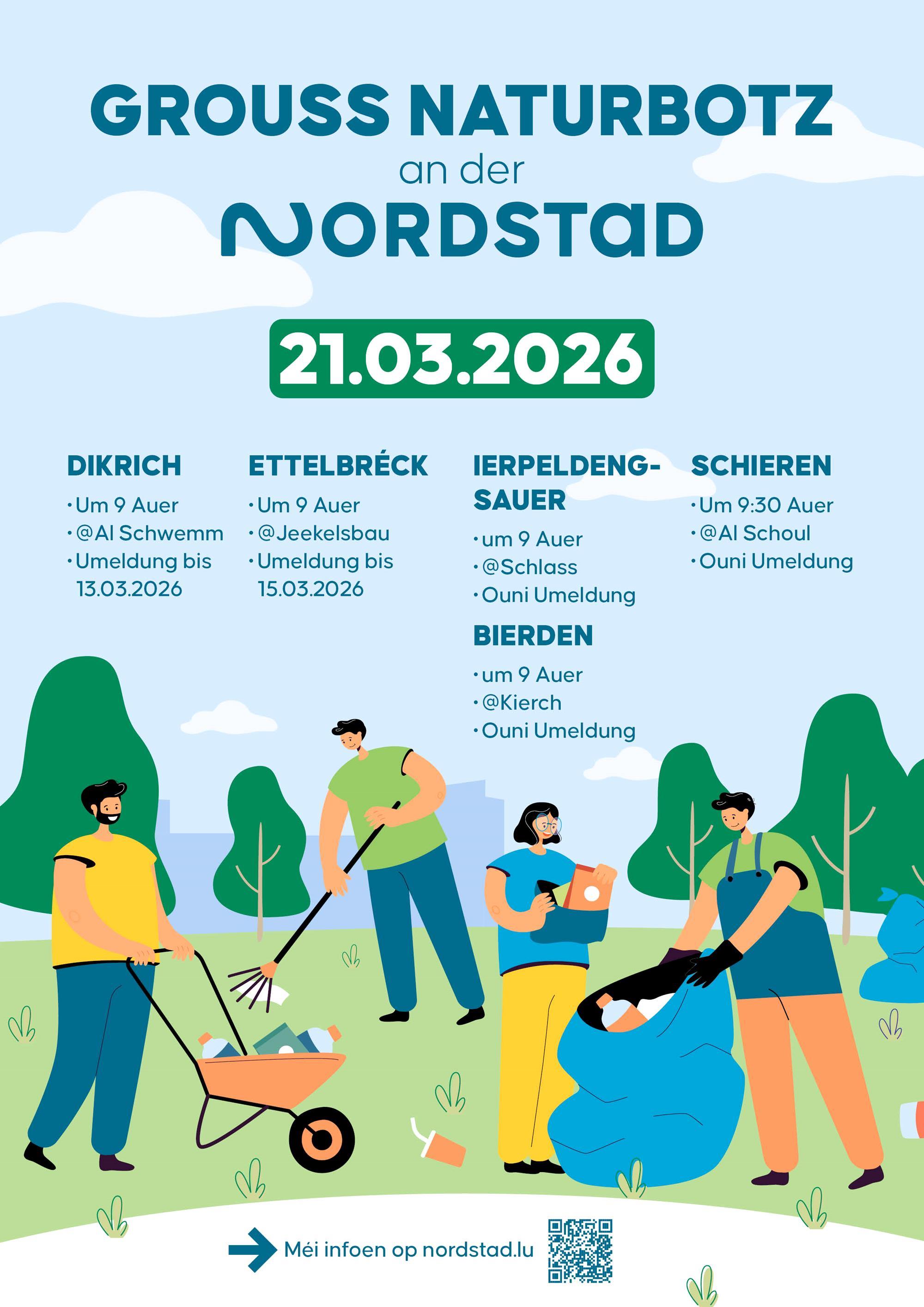 Grand nettoyage dans la Nordstad