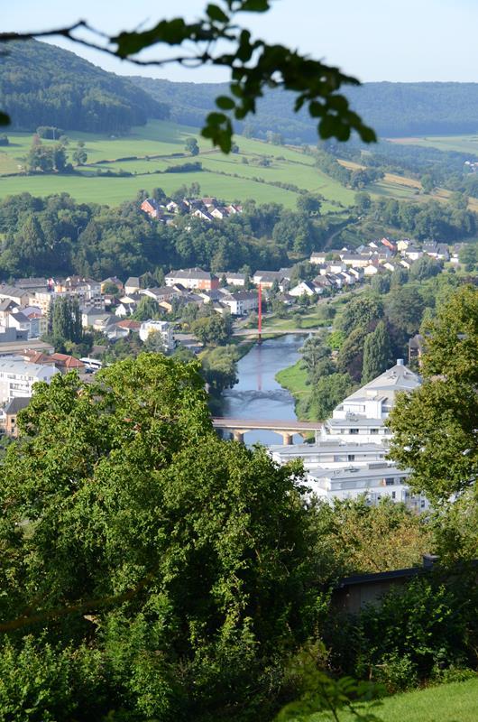 Vue Diekirch - Sentier Adrien Ries