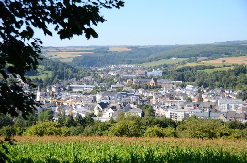 vue Ettelbruck - Sentier Adrien Ries